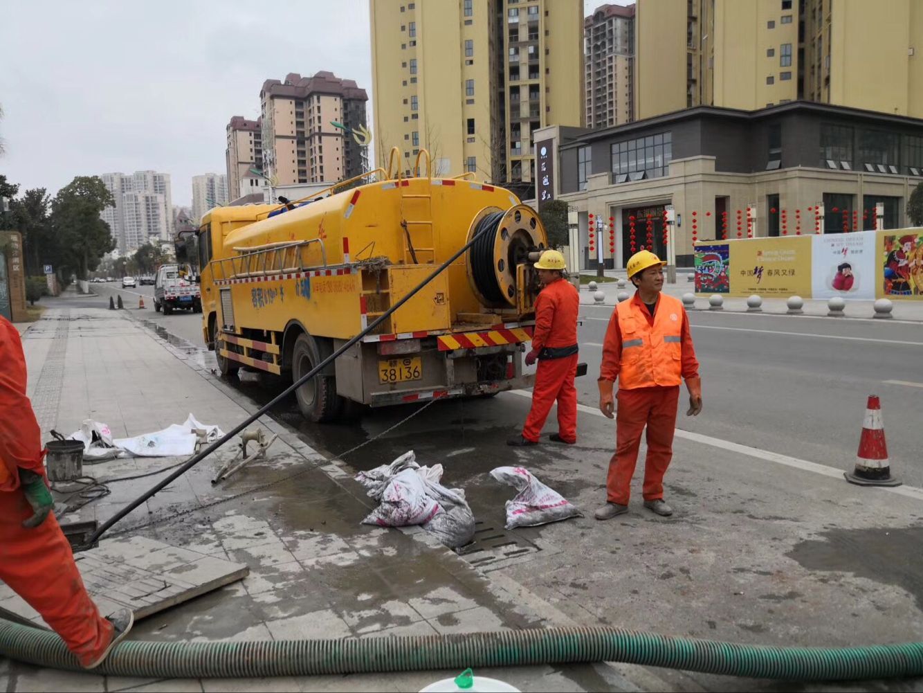 福鼎排污管道清淤-管道清洗